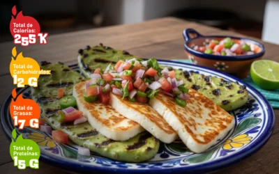 Receta Fácil de Nopales Asados con Queso Panela: Cena Ligera y Saludable