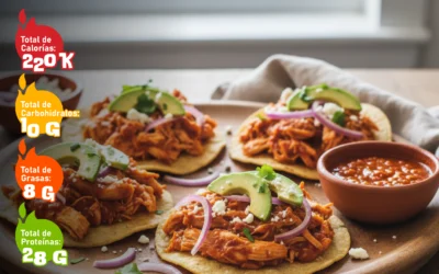 Tinga de Pollo Saludable al Horno: Todo el Sabor, Menos Grasa